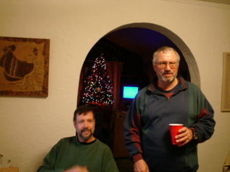 Bill (left) With Friend Ken