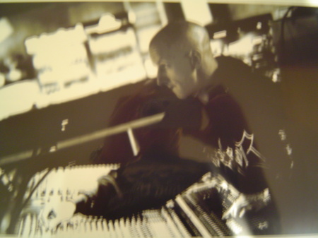 at work mixing a Slipknot show: Germany 2005 I think