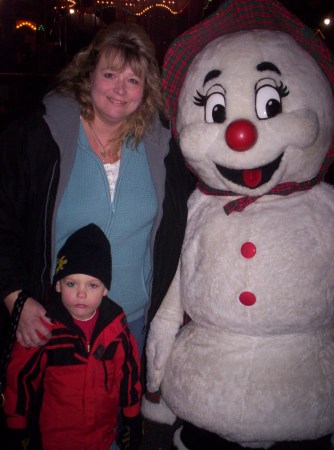 my son Erik and I at Hershey christmas