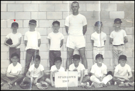 Pee-Wee League: Sparrows, in Hermosa Beach, circa 60s