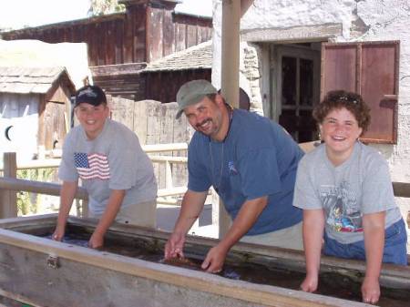 Me & the kids at Knott's in 2002