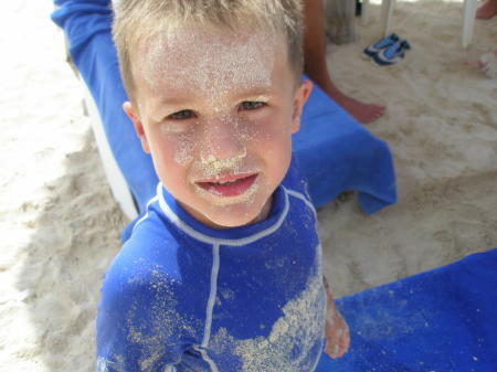 My oldest son Wade - in Cancun 07