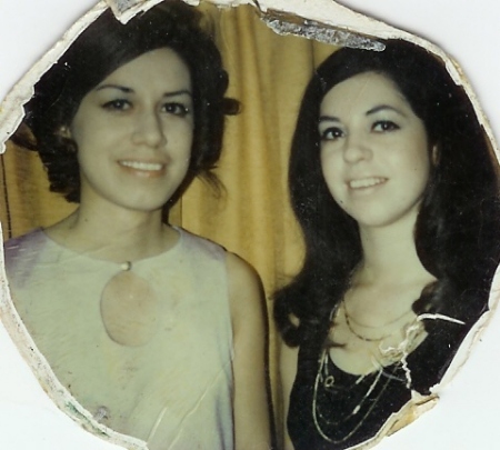 My friend Mary and I - December 1969