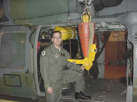Me with HH-60G PAVE HAWK