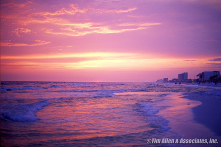 Sunset P.C. Beach