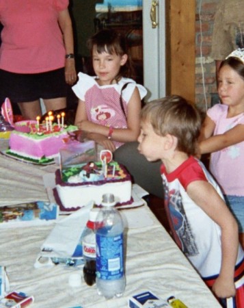 Mary Jo and Joey on their 6th birthday