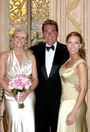 My best friends: Kim and Chuck Woolery at their wedding in Vegas