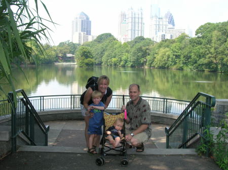 The Family at Piedmont Park - Atlanta