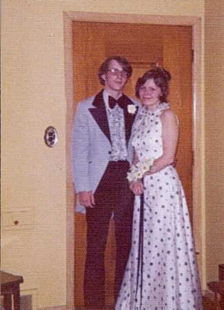 Dressed for Prom night 1975