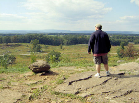 Me in Gettysburg, 2006