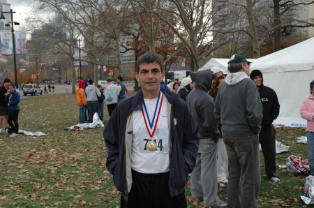 Ta Da! My first marathon! Philadelphia Nov '06