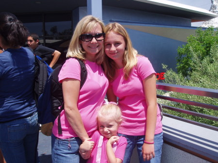 With my girls at Disneyland 06-02-06