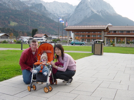The family in Garmisch, Germany