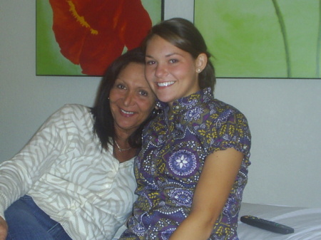 1/2009 (me on left) with son's girlfriend