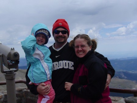 The Family at Mount Evans