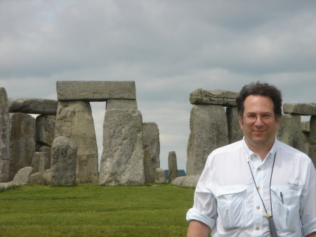 Dan at Stonehenge