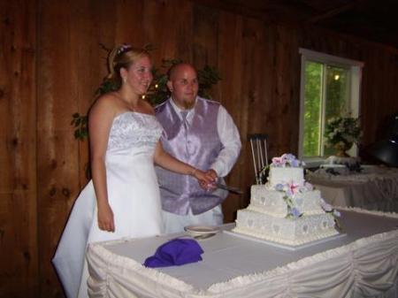 Wedding Cake Cutting!