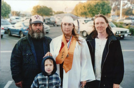 (l to r) George, Wenona & Coleen Foresman (front) Jonathan Foresman