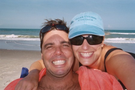 Mike and Jennifer at the Beach