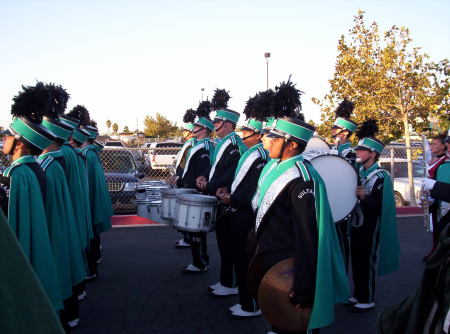 Drumline at Sultana High, Hesperia, CA