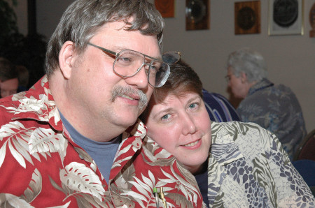 My husband, Jim and myself March 2006