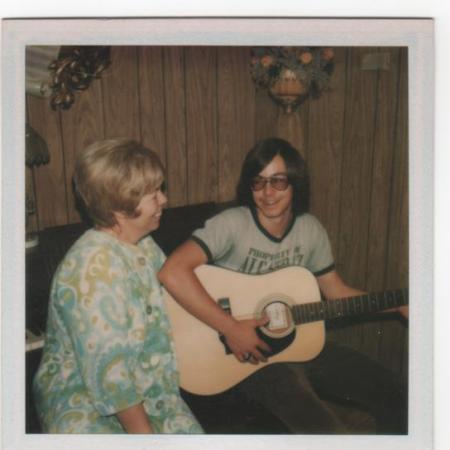 Singing to Mom circa 1976