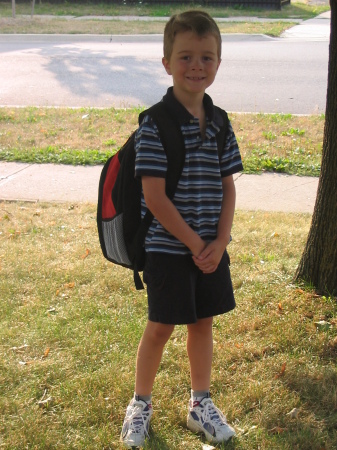 First Day of Grade 1!!! Sept 2007