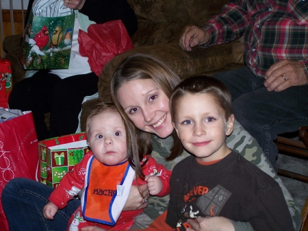 My daughter Candi (2000 grad) and her sons