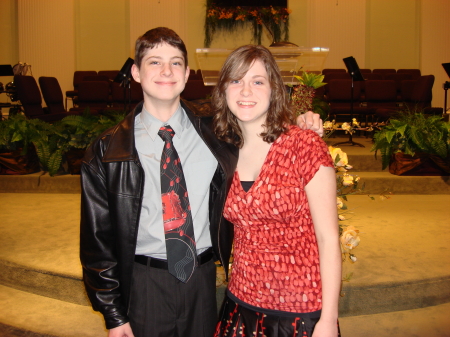 Brandon and Brittany Feb 2008