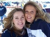 My best friend, Kelli and I at the Cowboys game!