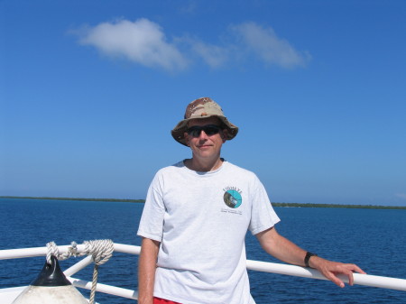 On a dive boat