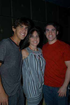 My boys with their proud Mom!