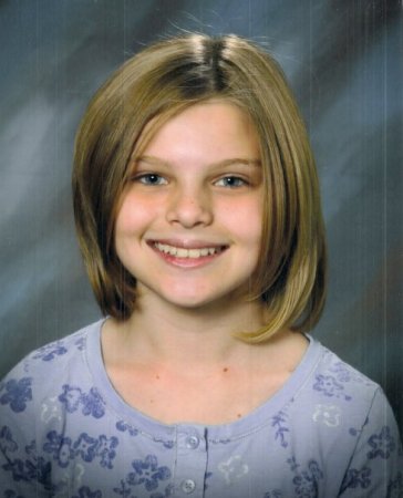 My daughter Baylee.  6th Grade.