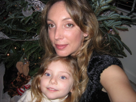 Mary Clara and I - Christmas 2006