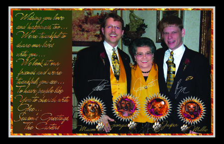 2008 Christmas Card (Inside)