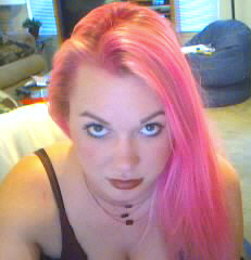 pink hair!