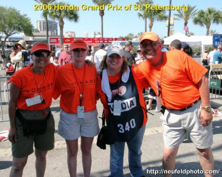 WORKING THE ST.PETE GRAND PRIX