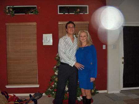 my wife and i christmas '06
