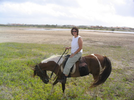 Riding in Aruba