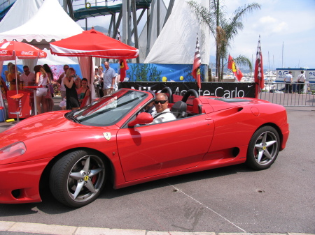 F 430 Ferrari in Monaco Monte Carlo