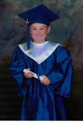 Clayton's Preschool Grad photo, 2006