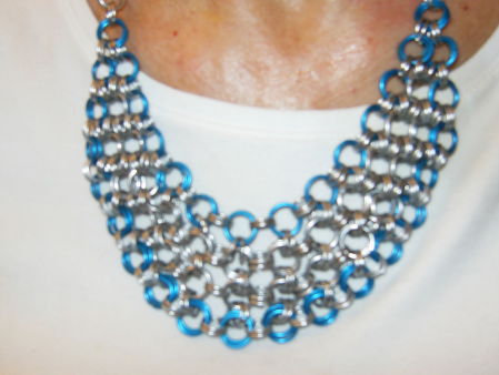 chain maille necklace