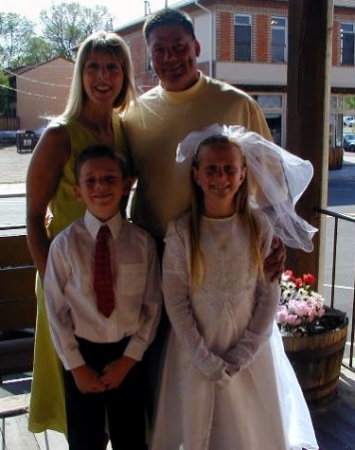 My daughter's first communion