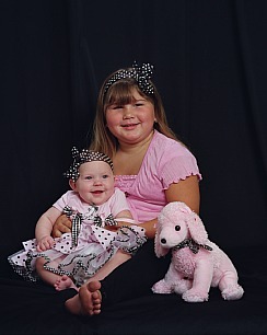 my girls. July 2006