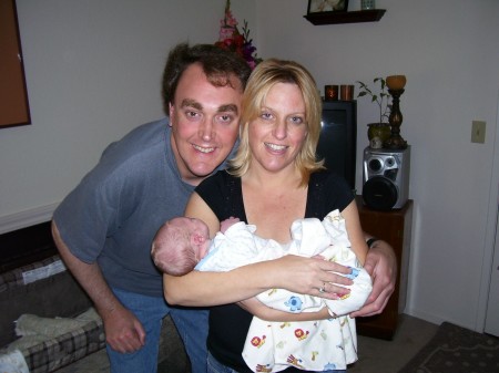 Uncle Greg, Katie & Baby Ben.