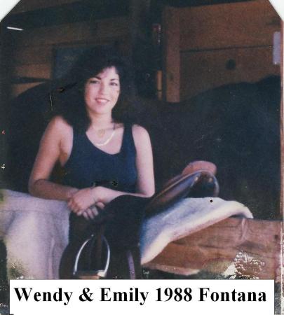 Wendy 1988 at Fontana Horse Ranch