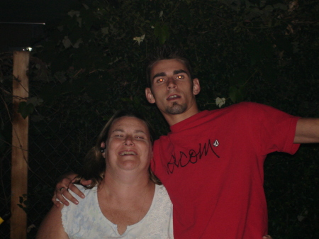 Mom and Toby (son) 7-4-2007