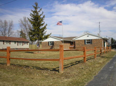 Our house in Davison, MI - Spring of 2005