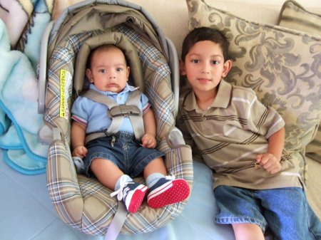 My two sons Alexander and David Gonzalez