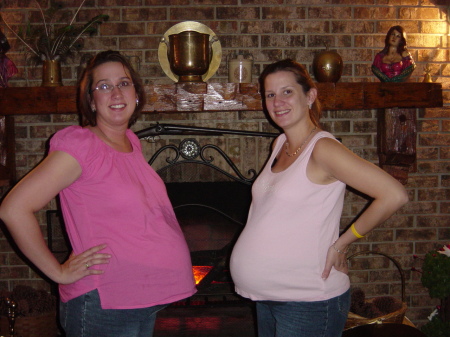 Mindy & I Very Pregnant